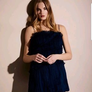 Free people Zoe Runched dress